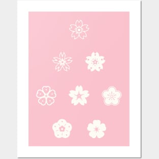 Sakura Christmas Tree Posters and Art